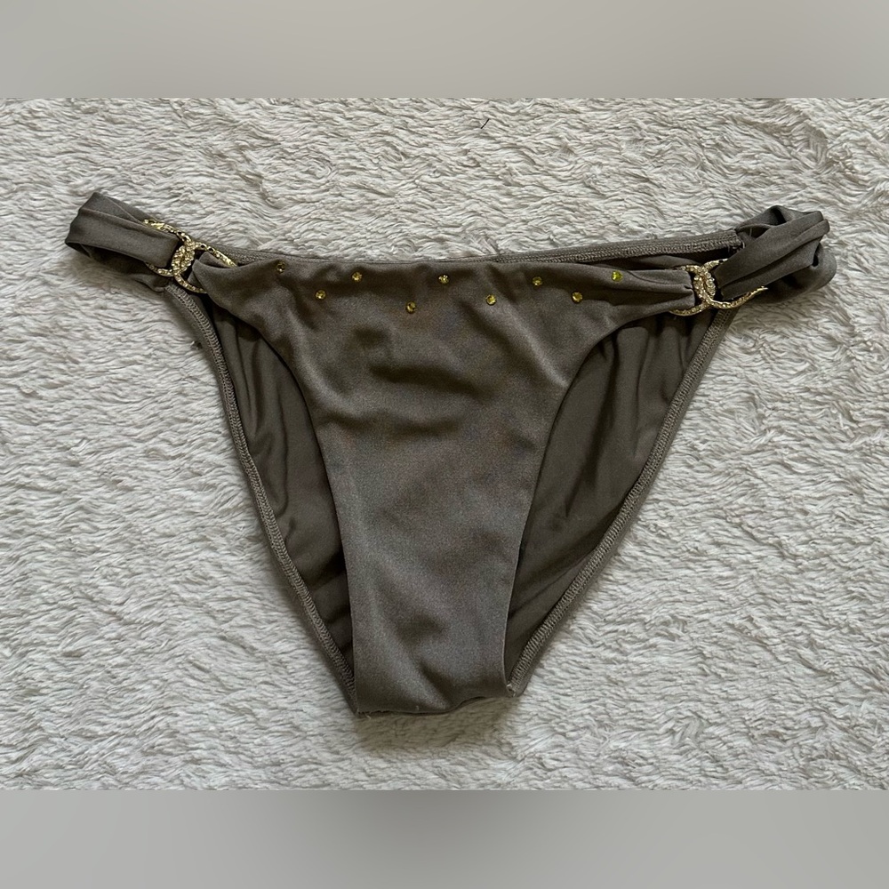 Sauvage California crystal bikini bottom